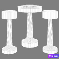 Wireless lamps for bars and restaurants 03 Purrini 3D Model Vray, Corona