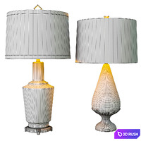 Carmine Lamp - Kiwi Emma Lamp - Turkish Blue 3D Model Corona