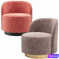 Poltrona Dig It Armchair Giopagani 3D Model Vray, Corona