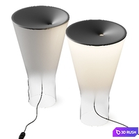 Foscarini Soffio Table Lamp 3D Model Vray, Corona