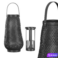 KIRANA LANTERN BRONZE 3D Model Corona