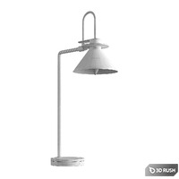 Table lamp 3D Model Corona