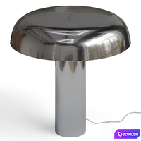 HKliving / Mushroom Table Lamp 3D Model Vray, Corona