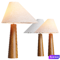 Lamaptron Ludvin Tab table lamp 3D Model Corona