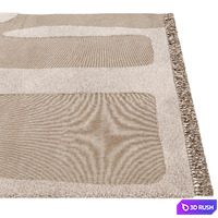 Alley Wool Carpet by Ferm Living 3D Model Vray, Corona