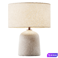 Zara Home LAMP BASE CERAMIQUE 3D Model Corona