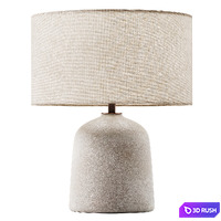 Zara Home LAMP BASE CERAMIQUE 3D Model Corona