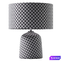 Zara Home LAMP BASE CERAMIQUE 3D Model Corona
