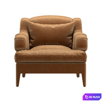DERBY LOUNGE CHAIR 3D Model Vray, Corona