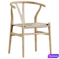 Faith Dining Chair 3D Model Vray, Corona