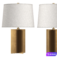 Costes Table Lamp 3D Model Vray, Corona