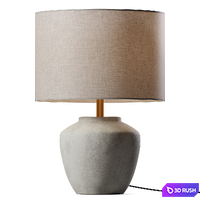 Southwold Table Lamp Small 3D Model Corona