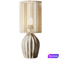 Ceramic lamp | Orbe Lamp White |Gres Ceramics 3D Model Corona