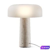 Westwing Collection Carla Table Lamp 3D Model Vray, Corona