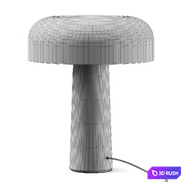 Westwing Collection Carla Table Lamp 3D Model Vray, Corona
