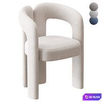 Chair Angie Top Concept 3D Model Corona