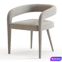 Syrah Dining Chair 3D Model Corona