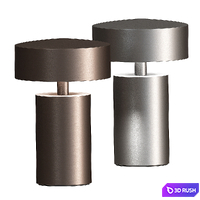 Menu Column Portable Table Lamp 3D Model Corona