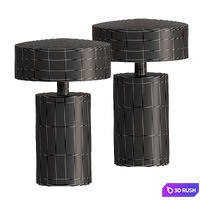 Menu Column Portable Table Lamp 3D Model Corona