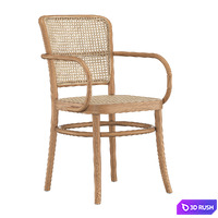 JULIETTE CANE DINING ARMCHAIR 3D Model Vray, Corona