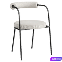 La Redoute Piero Chair 3D Model Vray, Corona