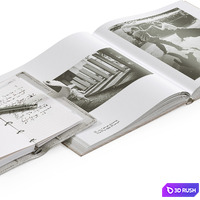 Coffee Table Books 1 3D Model Vray, Corona
