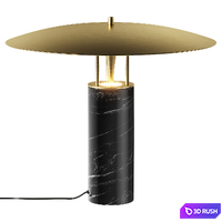 J. Adams and Co - Luna Table Lamp 3D Model Vray, Corona