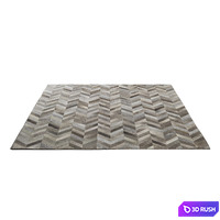 VELA LUXE COWHIDE RUG 3D Model Vray, Corona