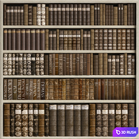 Classic Books 51 3D Model Vray