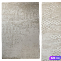 Scales Pearl rug 3D Model