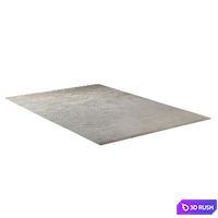 Scales Pearl rug 3D Model Vray, Corona