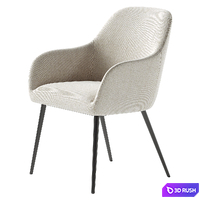 LYS swivel chair &amp; LYS armchair 3D Model Corona