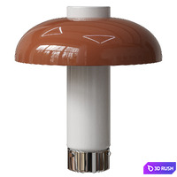 Cleo lamp from West elm 3D Model Corona