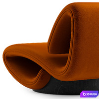 Armchair Elvemobilya 3D Model Vray