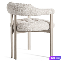Cattelan Italia Greta armchair 3D Model Vray, Corona