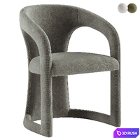 Archie Dining Chair 3D Model Corona