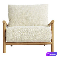 Cardiff Outdoor Chair - Faye Sand 3D Model Corona
