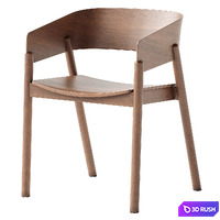 Blaise Armchair 3D Model Corona