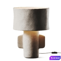 Serax Earth S Table Lamp 3D Model Vray, Corona