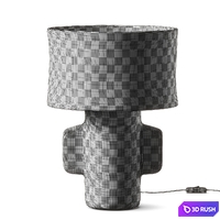 Serax Earth S Table Lamp 3D Model Vray, Corona
