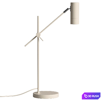Desk Lamp Cassandra 3D Model Vray, Corona