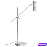 Desk Lamp Cassandra 3D Model Vray, Corona