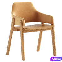 Clutch dining chair 3D Model Corona