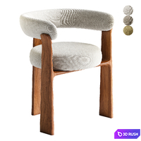 Granite Chair by Kave Home 3D Model