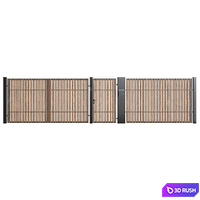 Fence 52 3D Model Corona