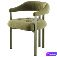 Greta Chair 3D Model Vray, Corona