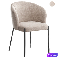 Dining chair Kinna La Redoute 3D Model Corona