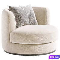 Hamilton Swivel Chair 3D Model Corona