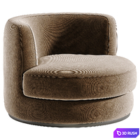 Hamilton Swivel Chair 3D Model Corona