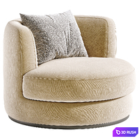 Hamilton Swivel Chair 3D Model Corona
